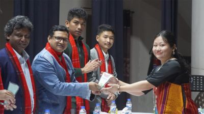 রাবিতে আদিবাসী শিক্ষার্থীদের নবীন বরণ ও বিদায়ীদের সংবর্ধনা