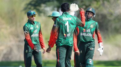 নেপালকে উড়িয়ে সেমিতে এক পা বাংলাদেশের