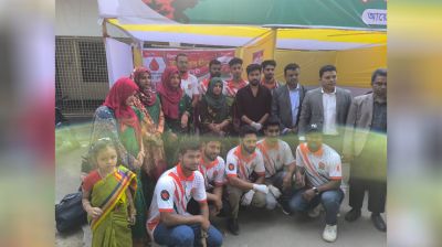 বিজয় দিবসে বাঞ্ছারামপুরে ফ্রি ব্লাড গ্রুপ ক্যাম্পেইন অনুষ্ঠিত