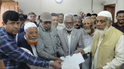 কিশোরগঞ্জ-১ আসনে মনোনয়ন সংগ্রহ করলেন বিএনপি প্রার্থী মাজহারুল