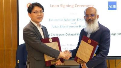 চট্টগ্রাম-দোহাজারী রেললাইনের জন্য ৬৮৮ মিলিয়ন ডলার ঋণ দিচ্ছে এডিবি