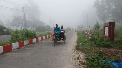 তেঁতুলিয়ায় তাপমাত্রা ৯ ডিগ্রির ঘরে, বইছে মৃদু শৈত্যপ্রবাহ
