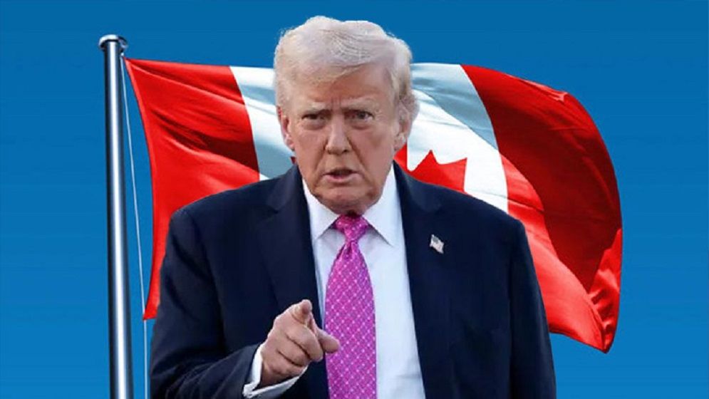 কানাডার ওপর ১০০% শুল্কের হুমকি ট্রাম্পের