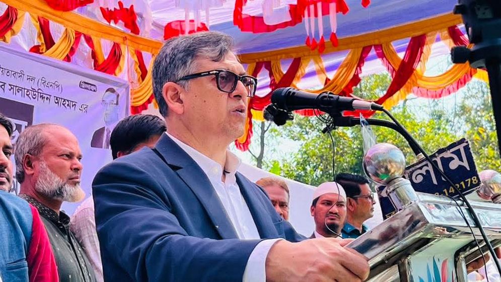 একটি দল সারাদেশে উত্তেজনা সৃষ্টির পায়তারা করছে : সালাহউদ্দিন