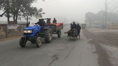 তীব্র শীতে কাঁপছে তেঁতুলিয়া, তাপমাত্রা ৭.৩ ডিগ্রি