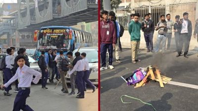 ফার্মগেট ও এলিভেটেড এক্সপ্রেসওয়ে অবরোধ