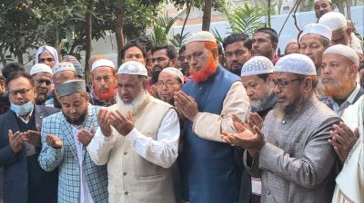 শহীদের কবর জিয়ারতের মাধ্যমে বগুড়ায় জামায়াত প্রার্থীর প্রচারণা শুরু