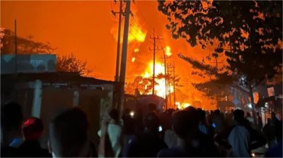 বাজিতপুরে পেট্রোল পাম্পে ভয়াবহ আগুন, মালিকসহ দগ্ধ ৪