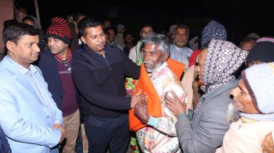 গভীর রাতে জেলেপল্লীতে মানবিক ডিসি