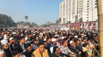 ফেনীতে জামায়াতের নির্বাচনী জনসভা শুরু