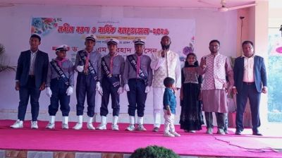 কিশোরগঞ্জ পুলিশ লাইন্স হাই স্কুলের নবীনবরণ ও বার্ষিক বনভোজন