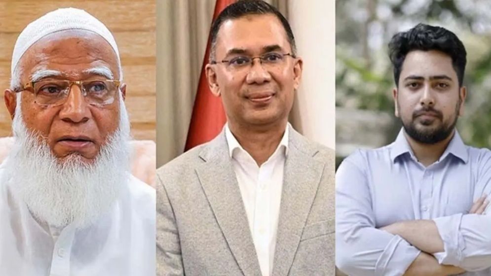 রোববার শফিকুর রহমান ও নাহিদ ইসলামের বাসায় যাবেন তারেক রহমান