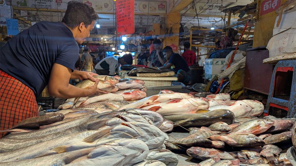 রমজানের প্রথম শুক্রবারে বাজারে চড়া, মাছ–মাংসে কেজিতে বেড়েছে ৫০ টাকা