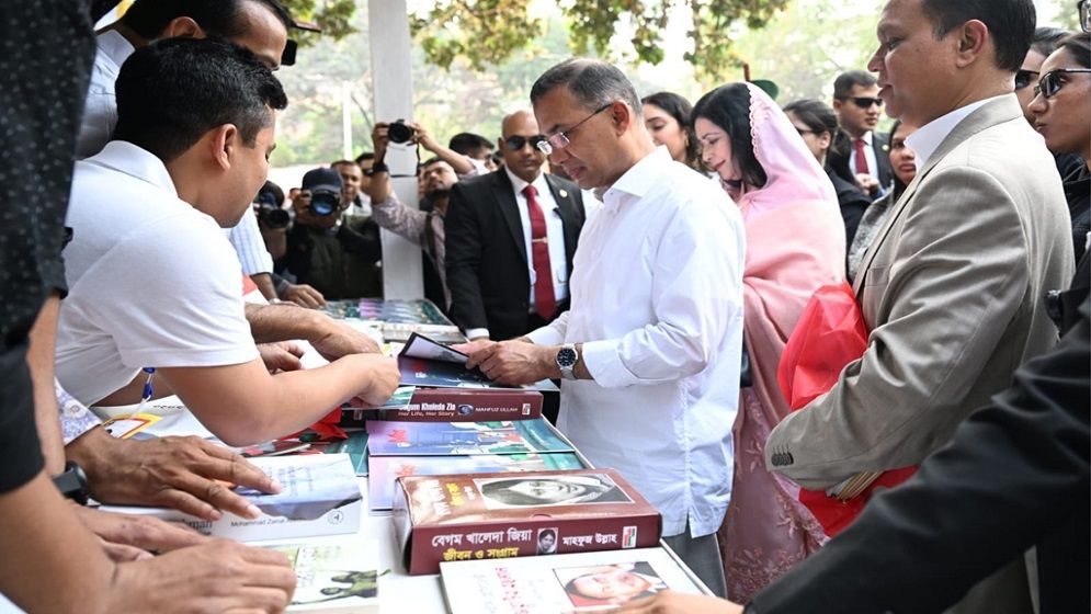 একুশে বইমেলা-২০২৬ উদ্বোধন করলেন প্রধানমন্ত্রী