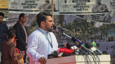 ১২ ফেব্রুয়ারি ব্যর্থ হলে ৫ আগস্ট ব্যর্থ হয়ে যাবে : নাহিদ ইসলাম