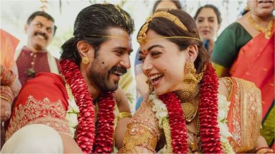 সাত পাকে বাঁধা পড়লেন রাশমিকা-বিজয়