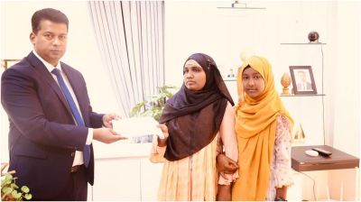 মানবিক ডিসির সহায়তায় এগিয়ে গেল মাফিয়ার শিক্ষার পথ