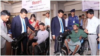 মানবিক ডিসি জাহিদের উপহারে বদলে গেল দুই প্রতিবন্ধীর জীবন