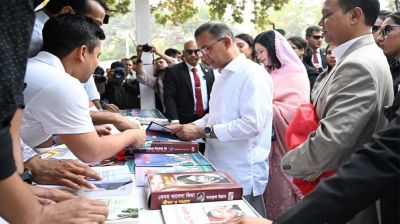 একুশে বইমেলা-২০২৬ উদ্বোধন করলেন প্রধানমন্ত্রী