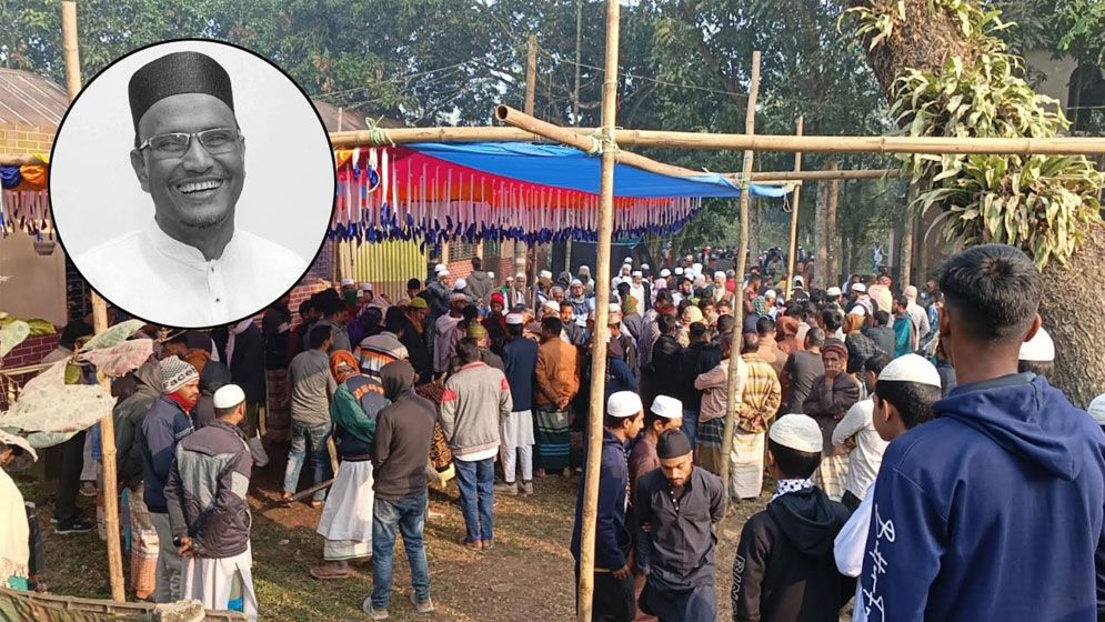 জামায়াত প্রার্থী নুরুজ্জামান বাদলের মৃত্যুতে শেরপুর-৩ আসনের ভোট স্থগিত