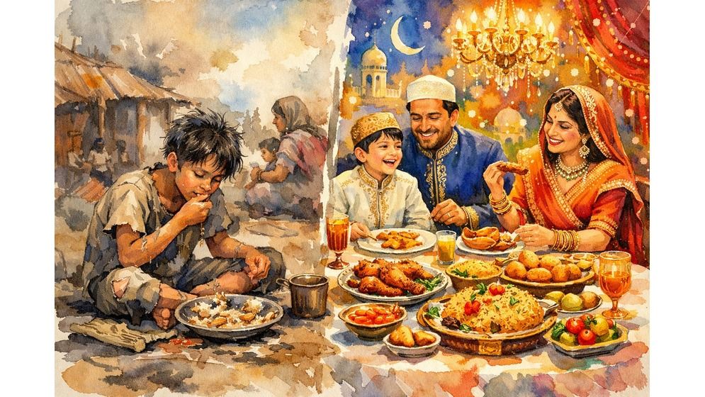 ঈদ উৎসবের আলোয় ঢাকা অন্ধকারের গল্প