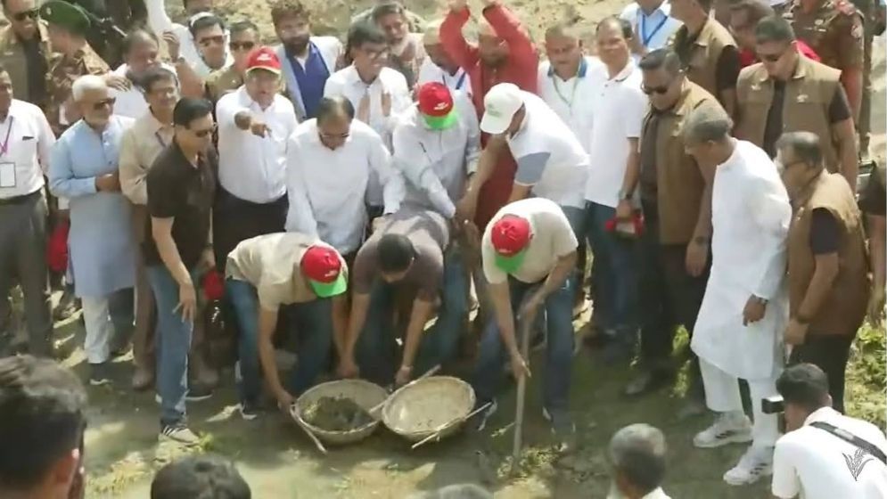 দেশব্যাপী খাল খনন কর্মসূচির উদ্বোধন করলেন প্রধানমন্ত্রী