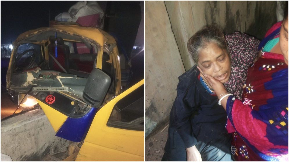 বগুড়ার শেরপুরে গভীর রাতে পিকআপ দুর্ঘটনা, নারী বিজ্ঞানীসহ আহত ৩