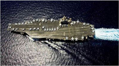 মার্কিন রণতরীতে ইরানের ক্ষেপণাস্ত্র হামলা