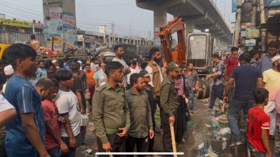 রূপগঞ্জে উচ্ছেদ অভিযানে ঢাকা-সিলেট মহাসড়ক দখলমুক্ত, আটক ১১