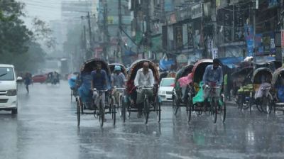 রাজধানীতে বৃষ্টির দেখা