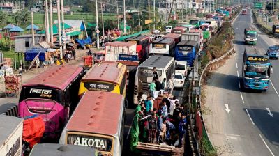 ঢাকা-টাঙ্গাইল মহাসড়কে ২০ কিলোমিটার ধীরগতি