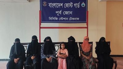 টেকনাফে মালয়েশিয়া পাচারের আগে নারী-শিশুসহ ৭ রোহিঙ্গা উদ্ধার