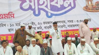 মাদক ব্যবসায়ীদের হাত-পা ভেঙে মেঘনা নদীতে ভাসানো হবে : মান্নান