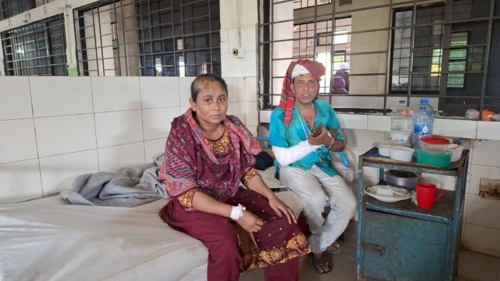 কটিয়াদীতে প্রবাসীর বাড়িতে হামলা, মারধর ও লুটপাটের অভিযোগ