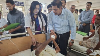 ‎রূপগঞ্জ স্বাস্থ্য কমপ্লেক্স পরিদর্শনে এমপি দিপু