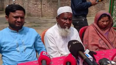 রায়ে অসন্তোষ আবু সাঈদের মা-বাবার