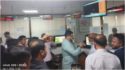 ভূমি ভবনের সেবা কার্যক্রম পরিদর্শন করলেন প্রতিমন্ত্রী ব্যারিস্টার হেলাল উদ্দীন