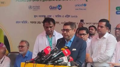 ৩ মে থেকে সারাদেশে হামের টিকা মিলবে: স্বাস্থ্যমন্ত্রী