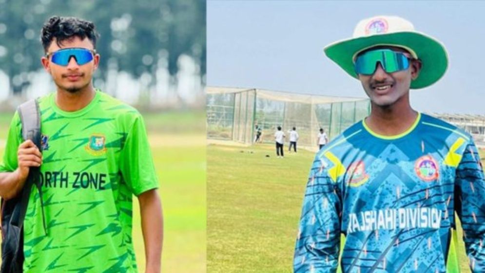 বয়সভিত্তিক ক্রিকেটে বগুড়ার ধারাবাহিক উত্থান, অনূর্ধ্ব–১৯ ক্যাম্পে নতুন দুই মুখ