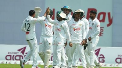 ২৩২ রানে অলআউট পাকিস্তান, ৪৬ রানের লিডে বাংলাদেশ