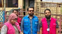 রোহিঙ্গা ক্যাম্পে ‘ইউএনএইচসিআর’ এর শুভেচ্ছাদূত তাহসান খান