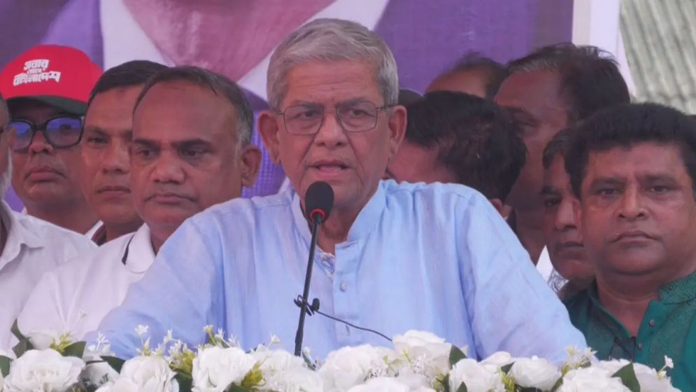 ধমকায়ে-নির্যাতন করে ক্ষমতায় টিকে থাকা যায় না : মির্জা ফখরুল