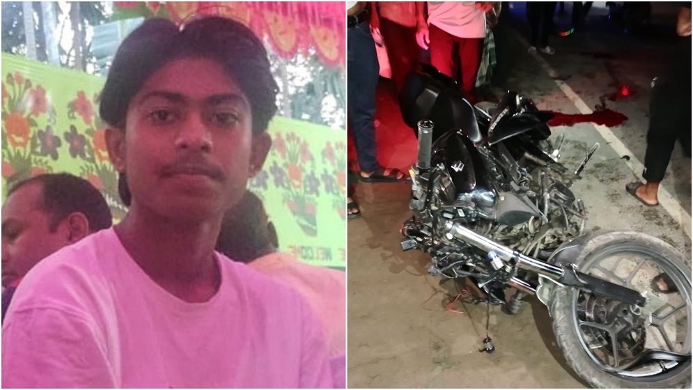 বগুড়ার শেরপুরে পিকআপের সঙ্গে মোটরসাইকেলের সংঘর্ষে কিশোর নিহত