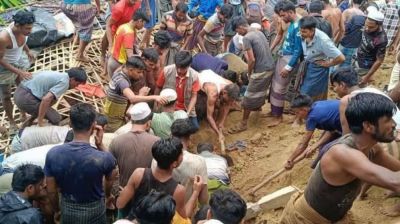 পাহাড় ধসে মাটির নিচে মাদ্রাসা, নিহত বেড়ে ৮