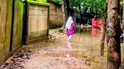 মনোহরগঞ্জে দেড় যুগেও সংস্কার হয়নি সড়ক, জনদুর্ভোগ চরমে