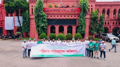 একদিনে ১৩৫ টন বর্জ্য সরিয়ে রেকর্ড গড়লেন ডিসি জাহিদ