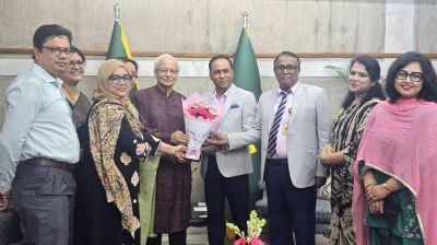 ডেপুটি স্পিকারের সঙ্গে জাতীয় কন্যাশিশু অ্যাডভোকেসি ফোরামের সৌজন্য সাক্ষাৎ