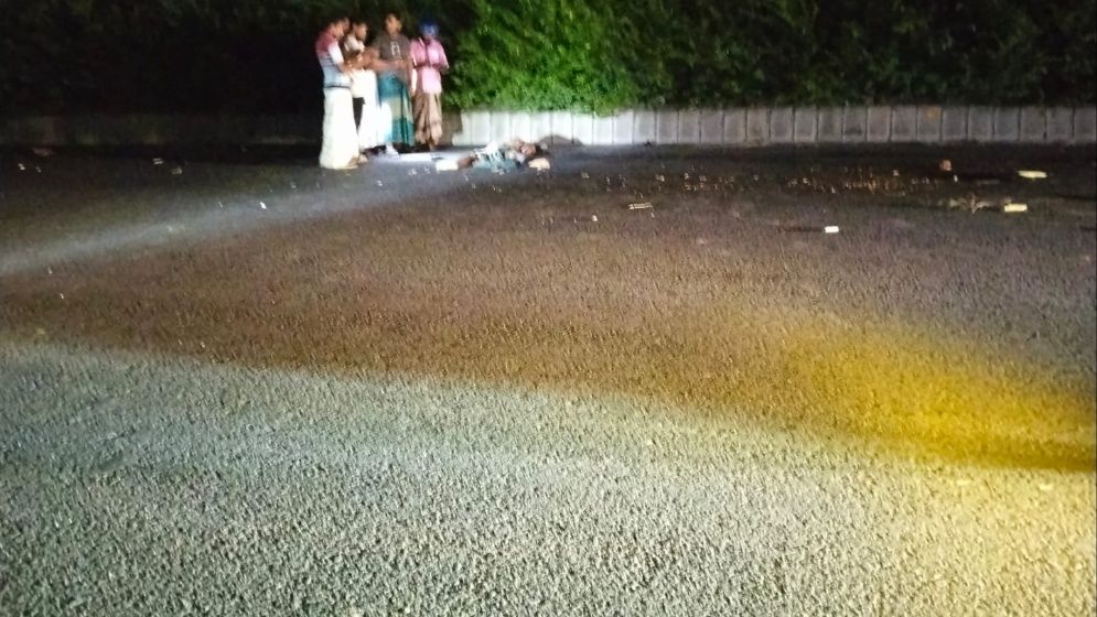 শেরপুরে ট্রাকের চাকায় পিষ্ট যুবক, মহাসড়কে ছড়িয়ে-ছিটিয়ে পড়ল মরদেহ