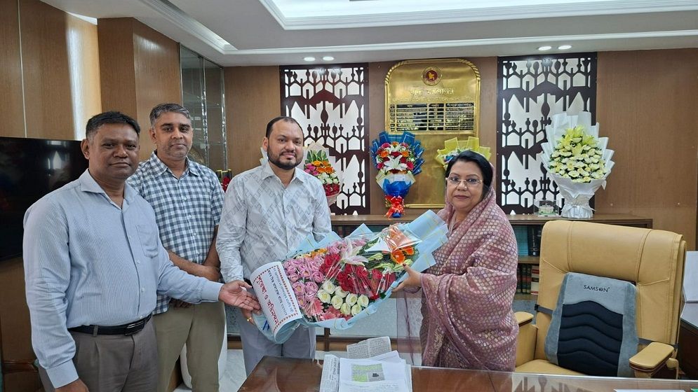 নতুন খাদ্যমন্ত্রী আফরোজা খানম রিতাকে ব্যবসায়ী সংগঠনের শুভেচ্ছা