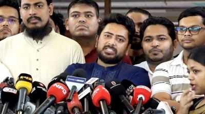 জুলাই জাদুঘরে কোনো ধরনের দলীয় ইতিহাস দেখতে চাই না: নাহিদ ইসলাম